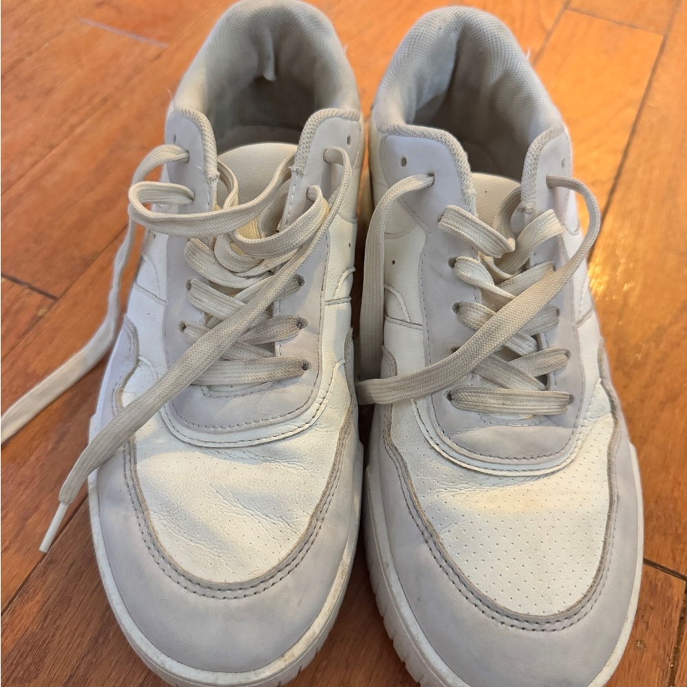 VTY White Athletic Sneakers